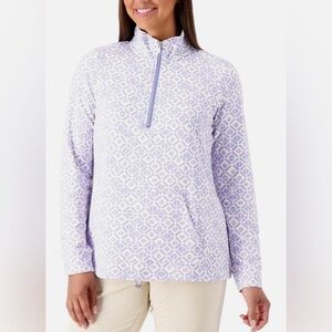 Sport Savvy Geometric Patterned Top